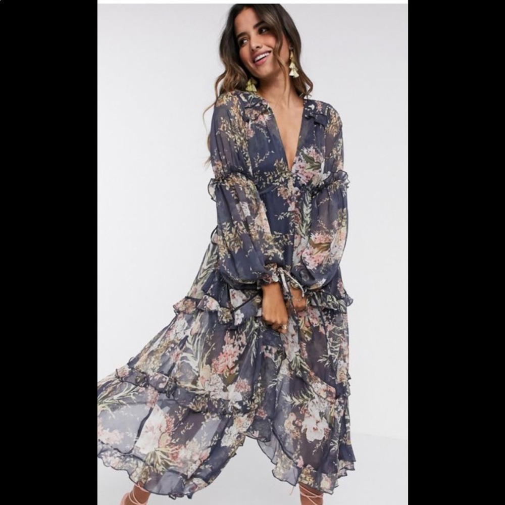 ASOS floral dress.
